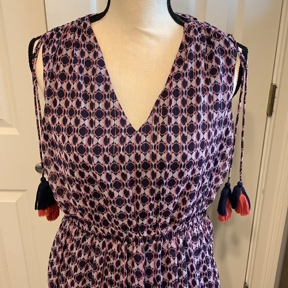 Vince Camuto Women’s Tassle Tie Dress